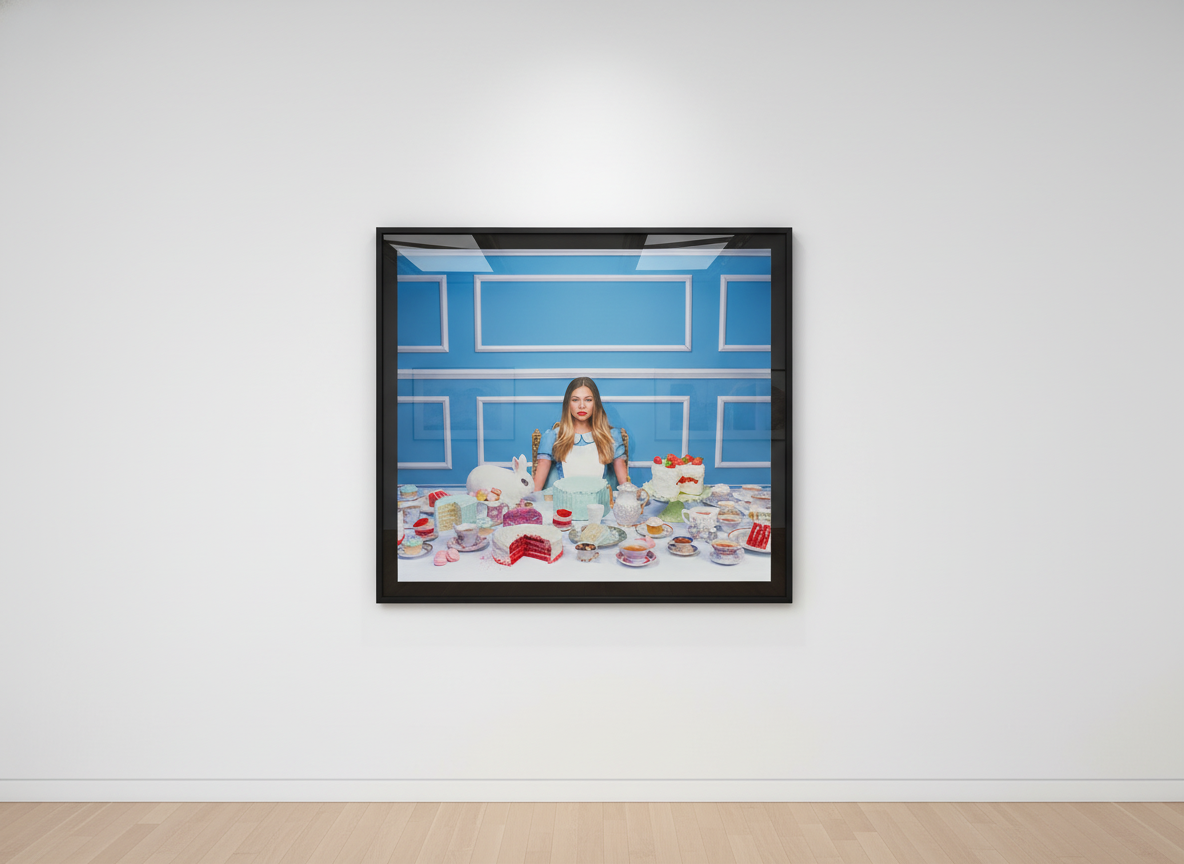 Tyler Shields - Alice in Wonderland, 2020, Digital c print