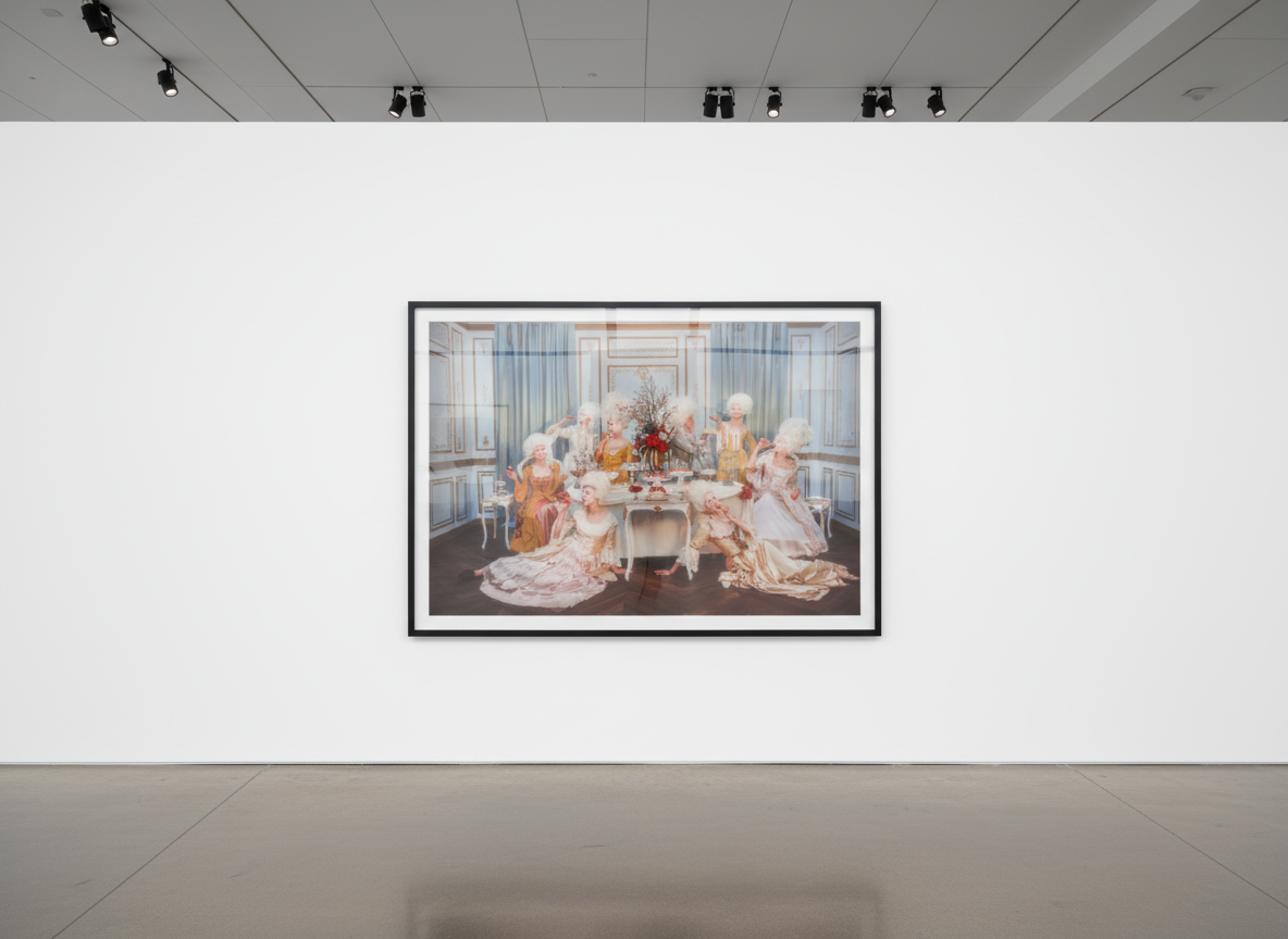 Tyler Shields - Aristocracy, 2015, 20 x 30 inches 
40 x 60 inches