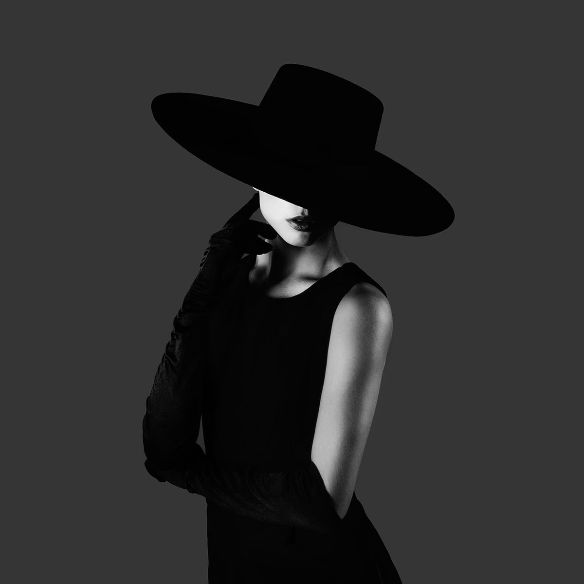 Tyler Shields - Black Hat, 2021, Digital c print