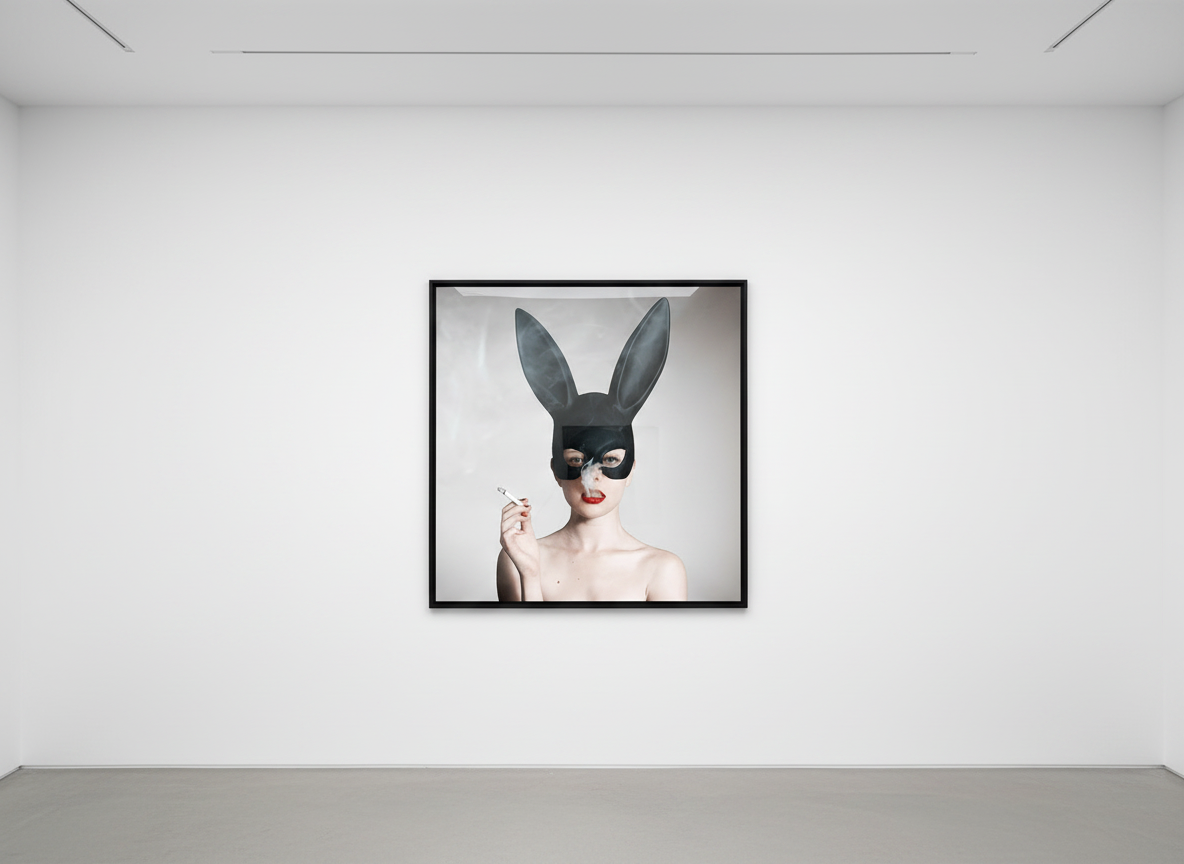 Tyler Shields - Bunny, 2015, Digital c print