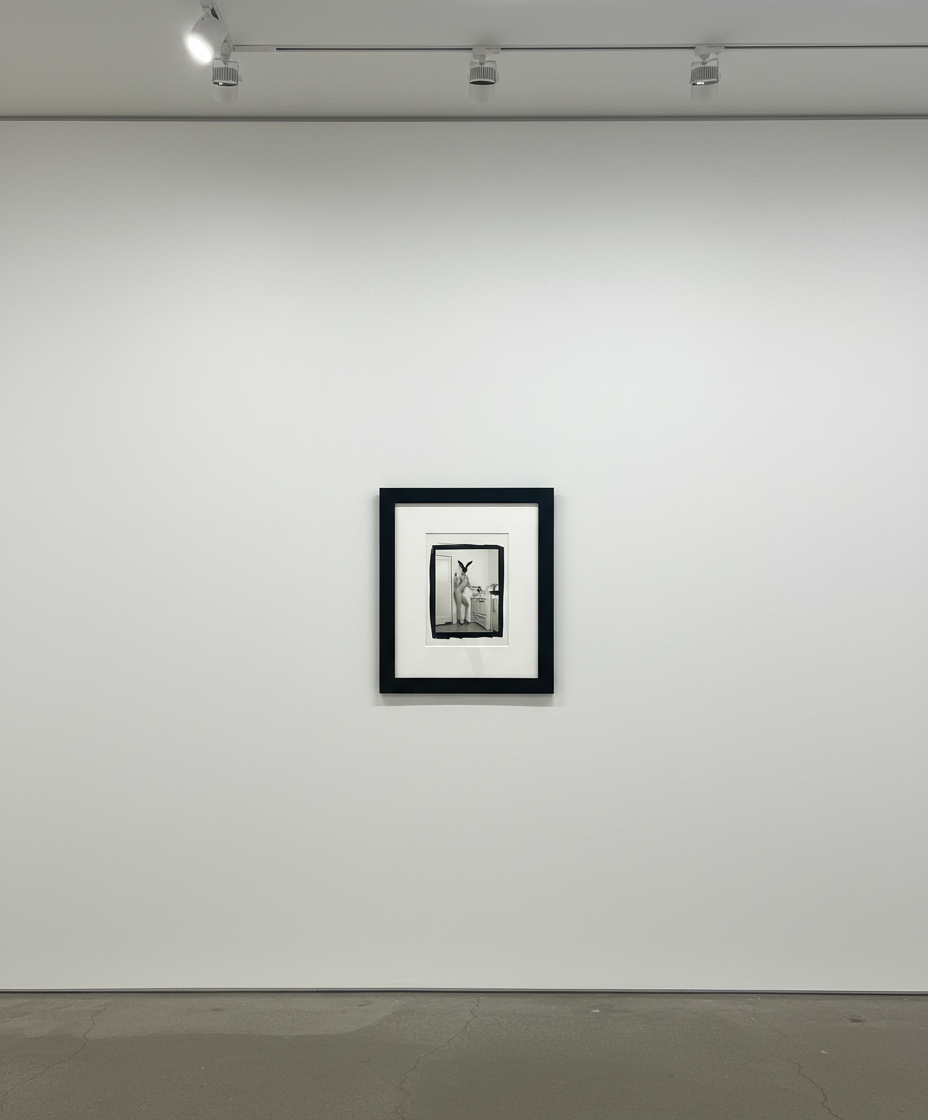 Tyler Shields - Bunny in the Kitchen, Platinum Palladium Photograph