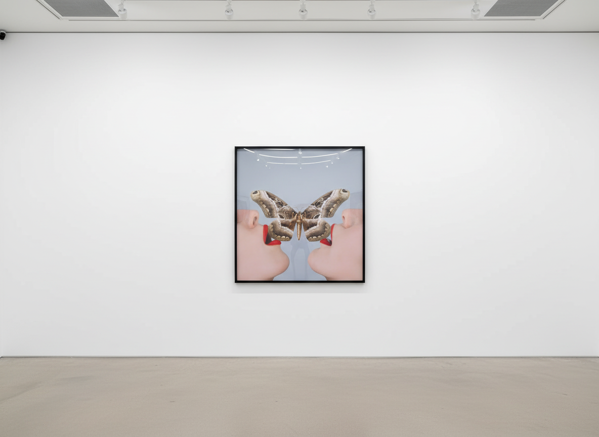 Tyler Shields - Butterfly, 2018, Digital c print