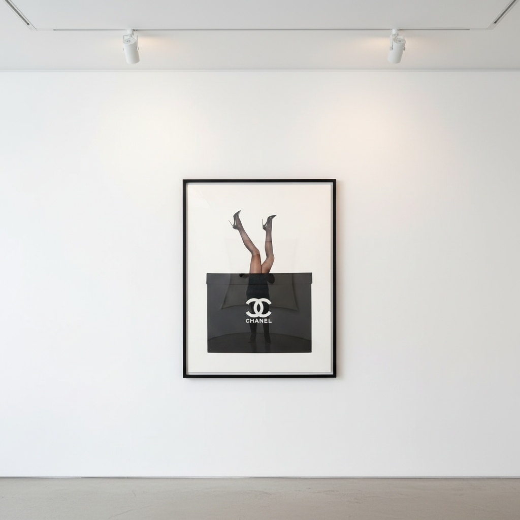 Tyler Shields - Chanel Legs, 2019, Digital c print