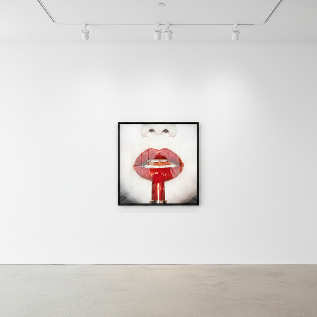 Tyler Shields - Chanel Lips, 2015, Digital c print