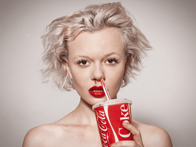 Tyler Shields - Coke, 2015, Digital c print