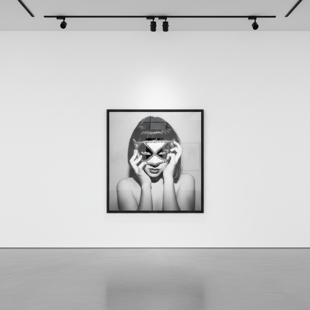 Tyler Shields - Emma Mask, 2012, Digital c print