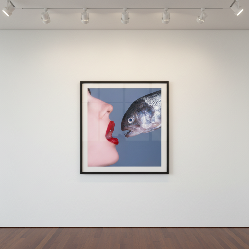 Tyler Shields - Fish, 2021, Digital c print