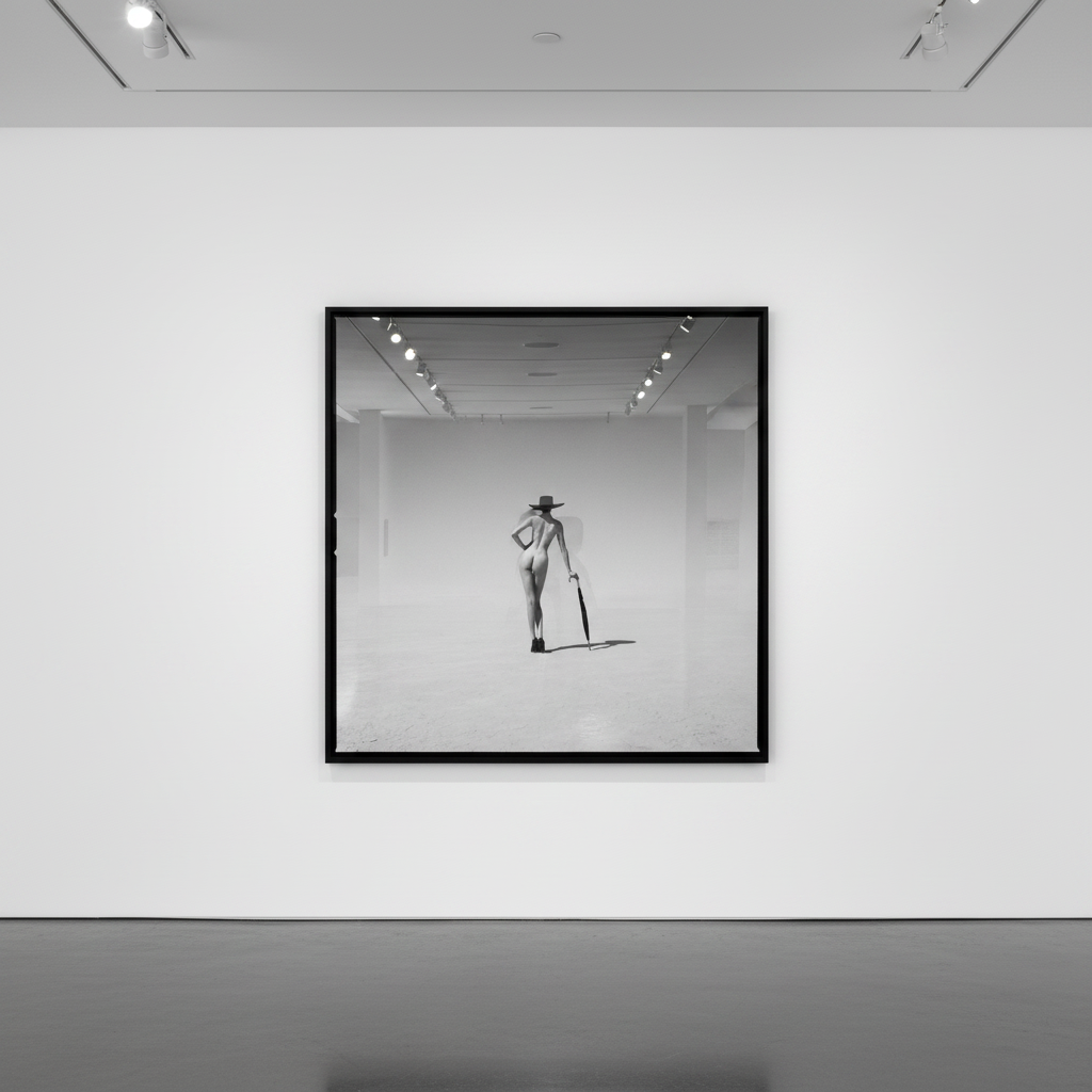 Tyler Shields - Girl with Umbrella, 2022, Digital c print