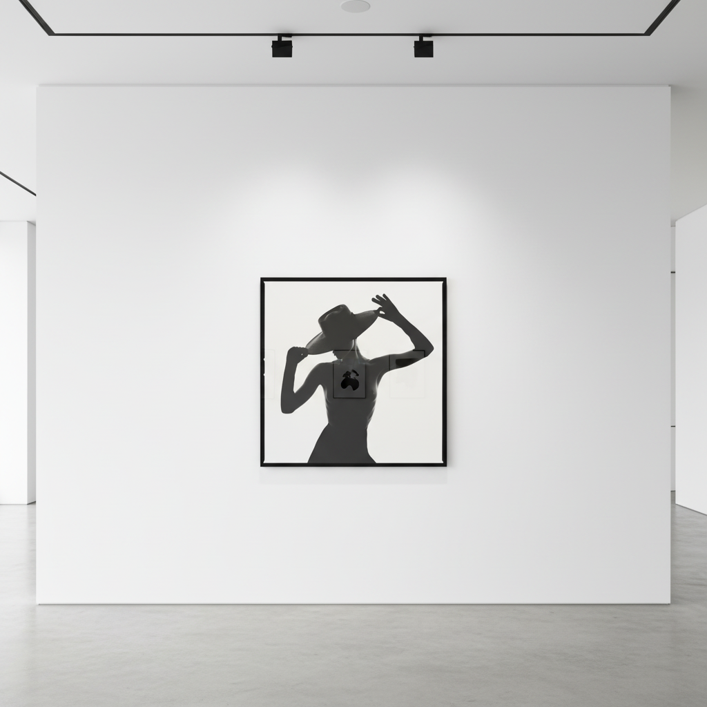 Tyler Shields - Hat Silhouette, 2020, Digital c print