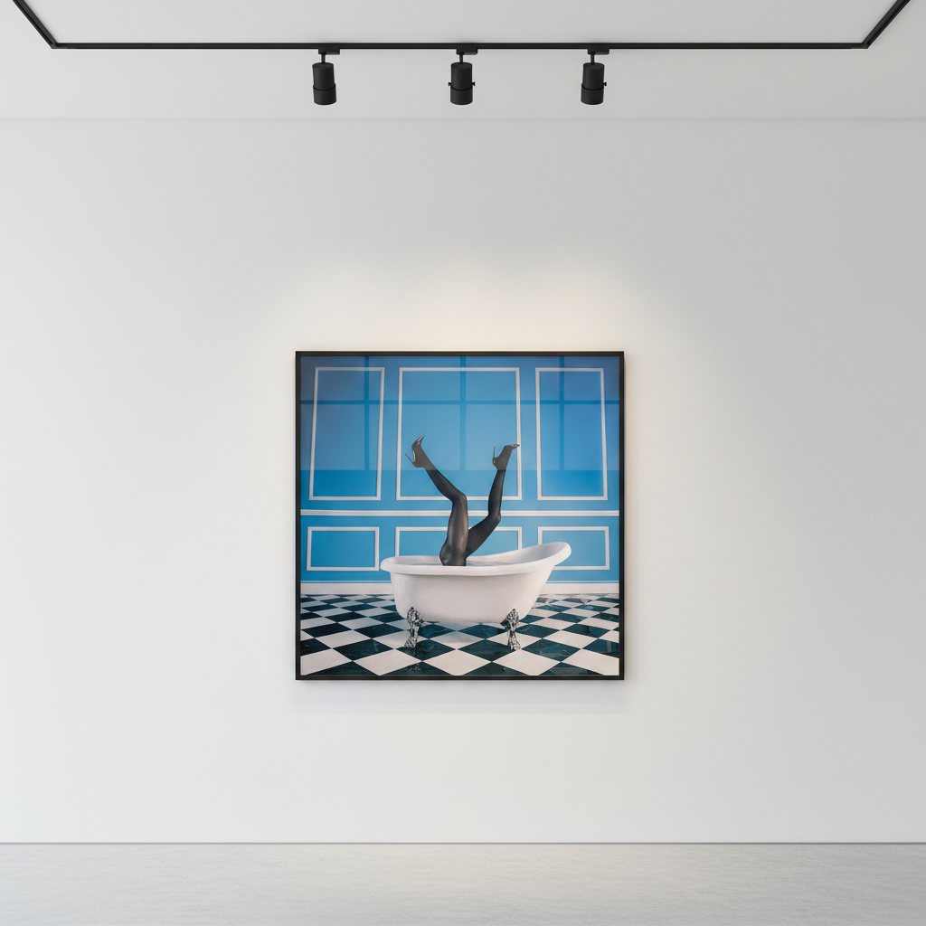 Tyler Shields - In the Tub, 2021, Digital c print