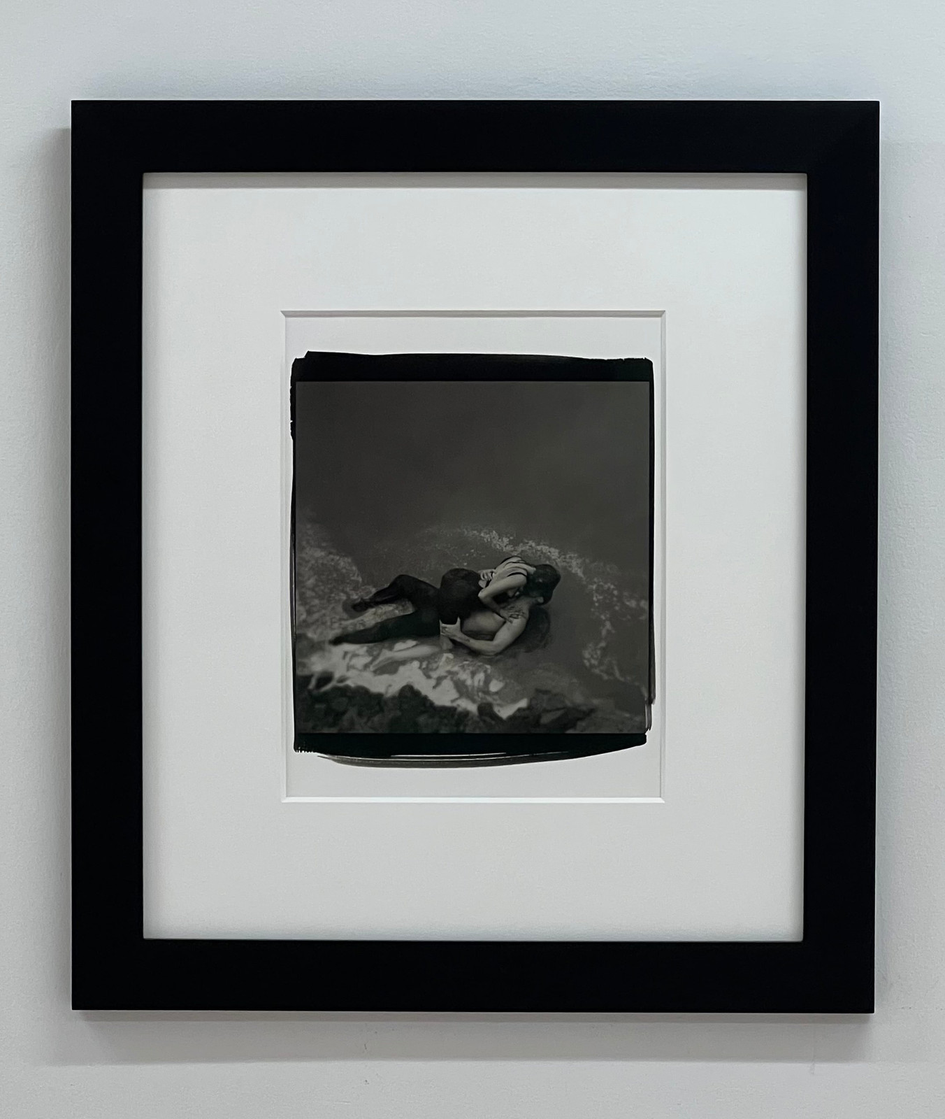 Tyler Shields - Kissing in the Rain, Platinum Palladium Photograph