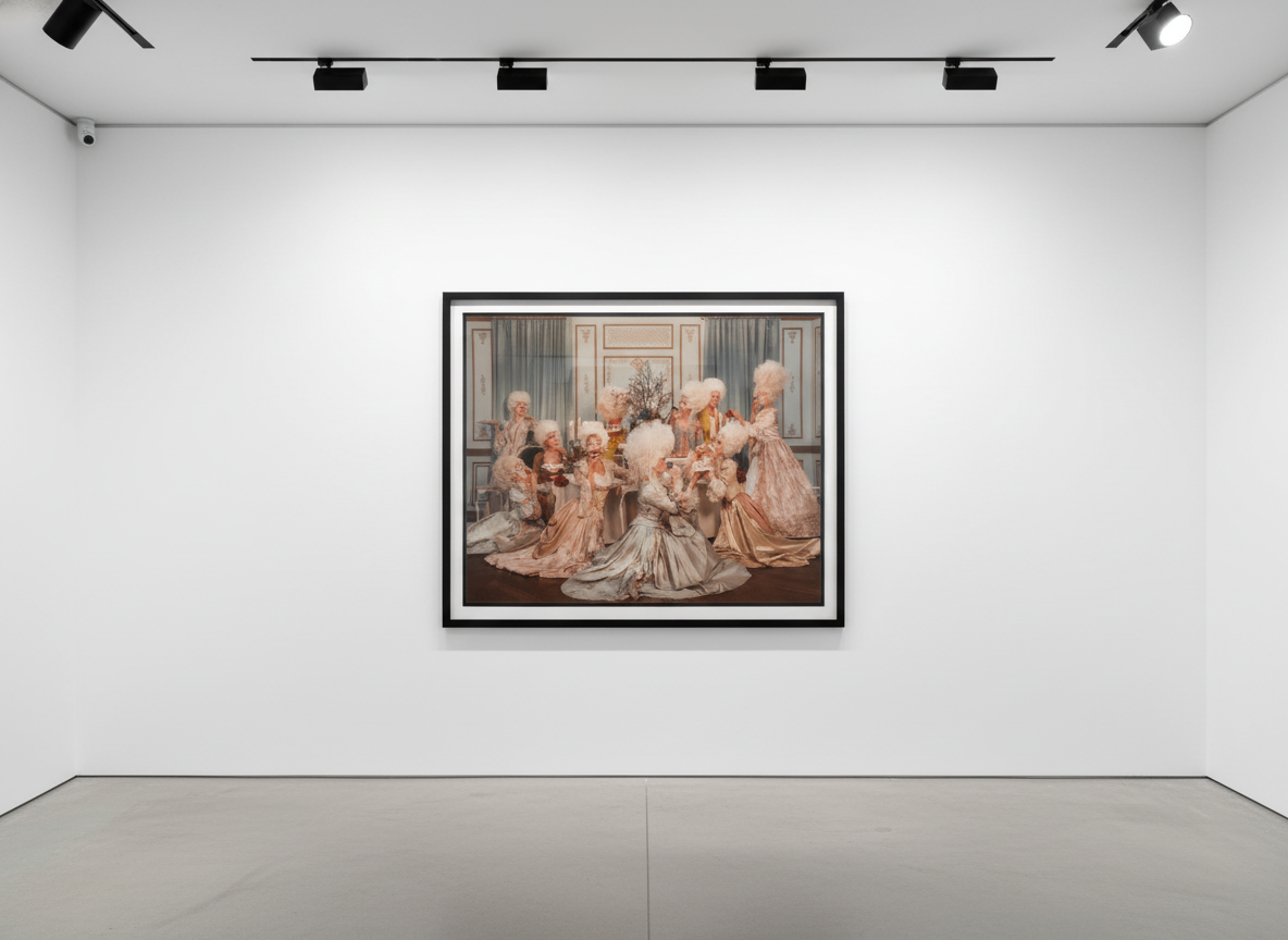 Tyler Shields - Let Them Eat Cake, 2015, Digital c print