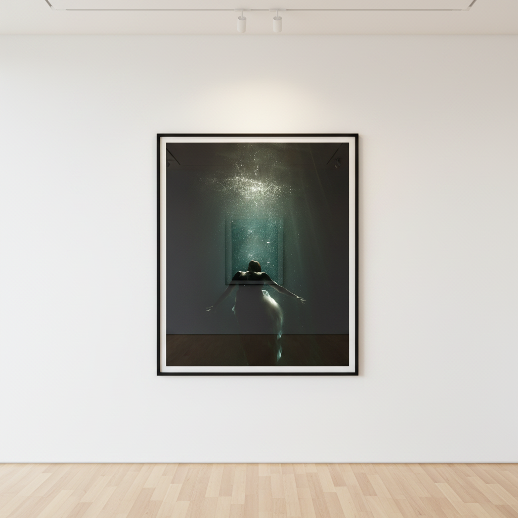 Tyler Shields - Light from the Top, 2013, Digital c print