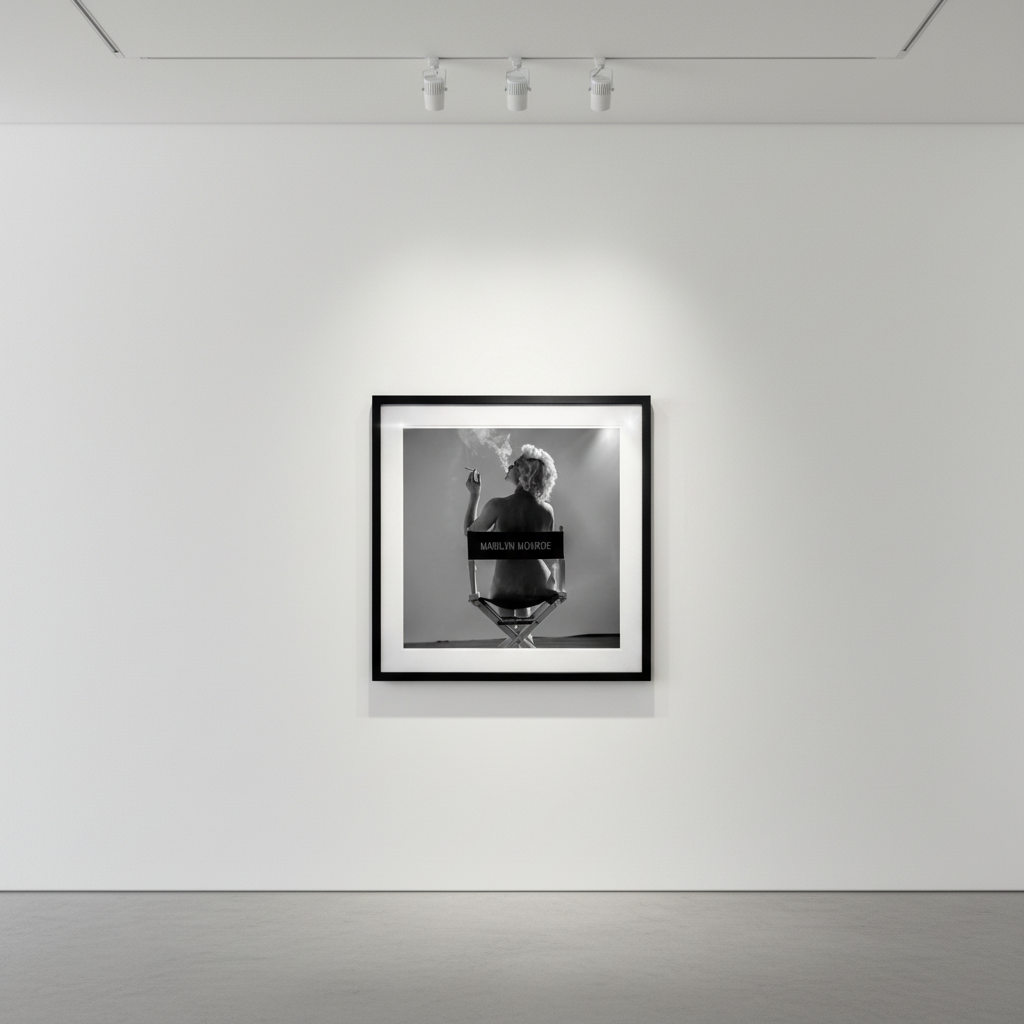 Tyler Shields - Marilyn Monroe on Set 1961, 2016, Digital c print