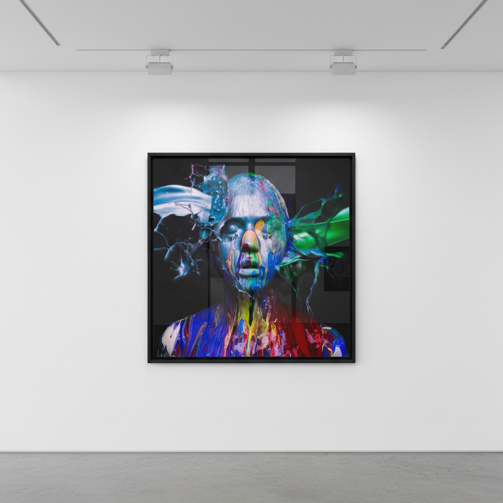 Tyler Shields - Metallic, 2018, Digital c print