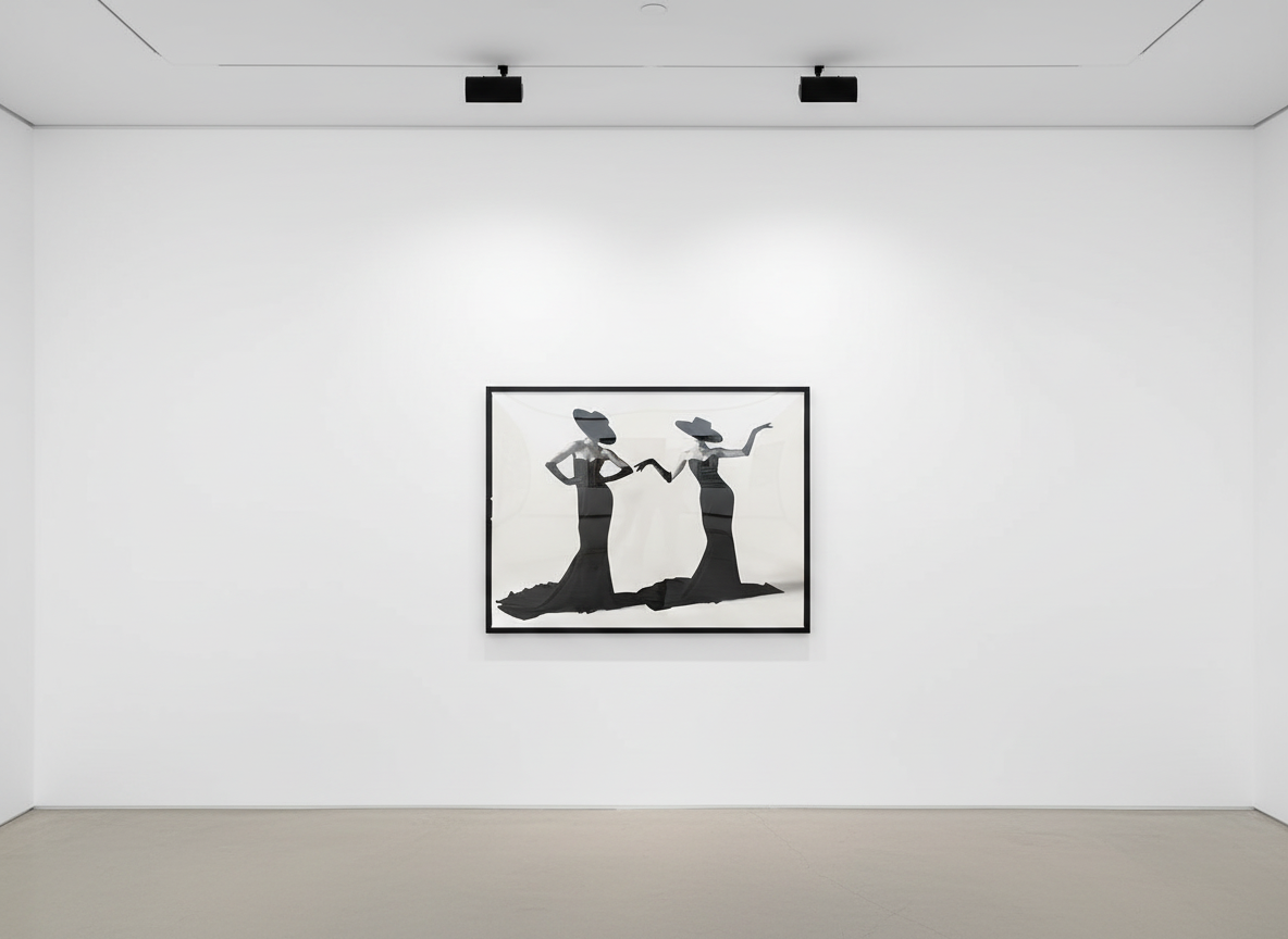 Tyler Shields - Mystery of the Dancing Twins, 2022, Digital c print