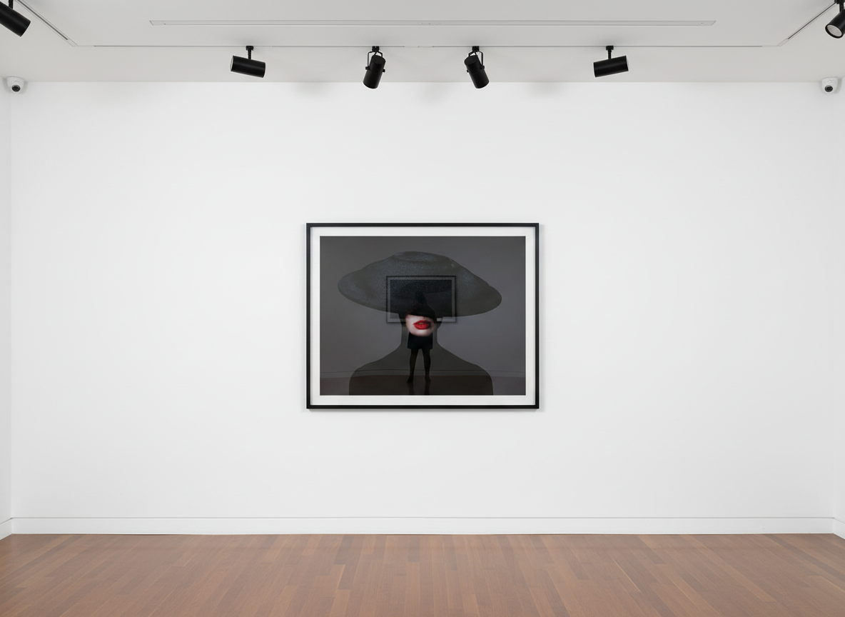 Tyler Shields - Mystery of the Mouth, 2018, Digital c print