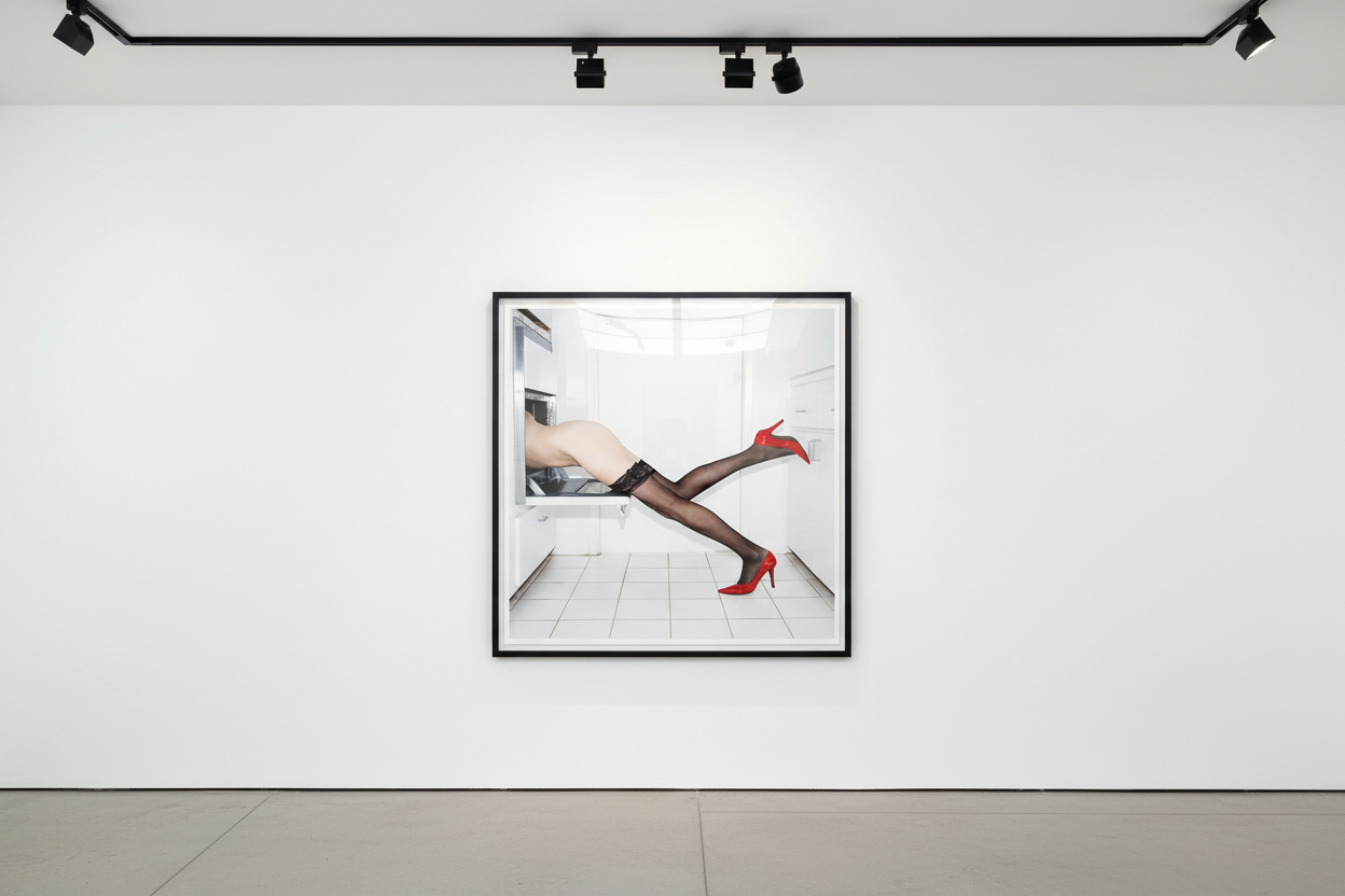 Tyler Shields - Oven, 2012, Digital c print