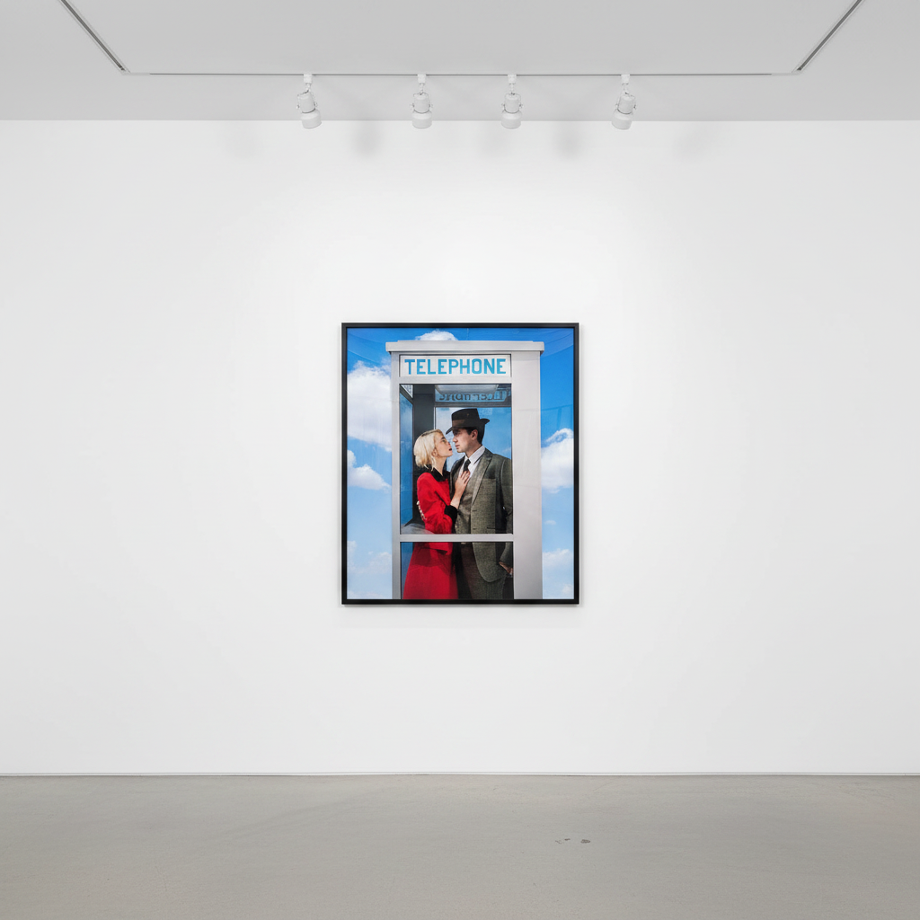 Tyler Shields - Phonebooth II, 2021, Digital c print