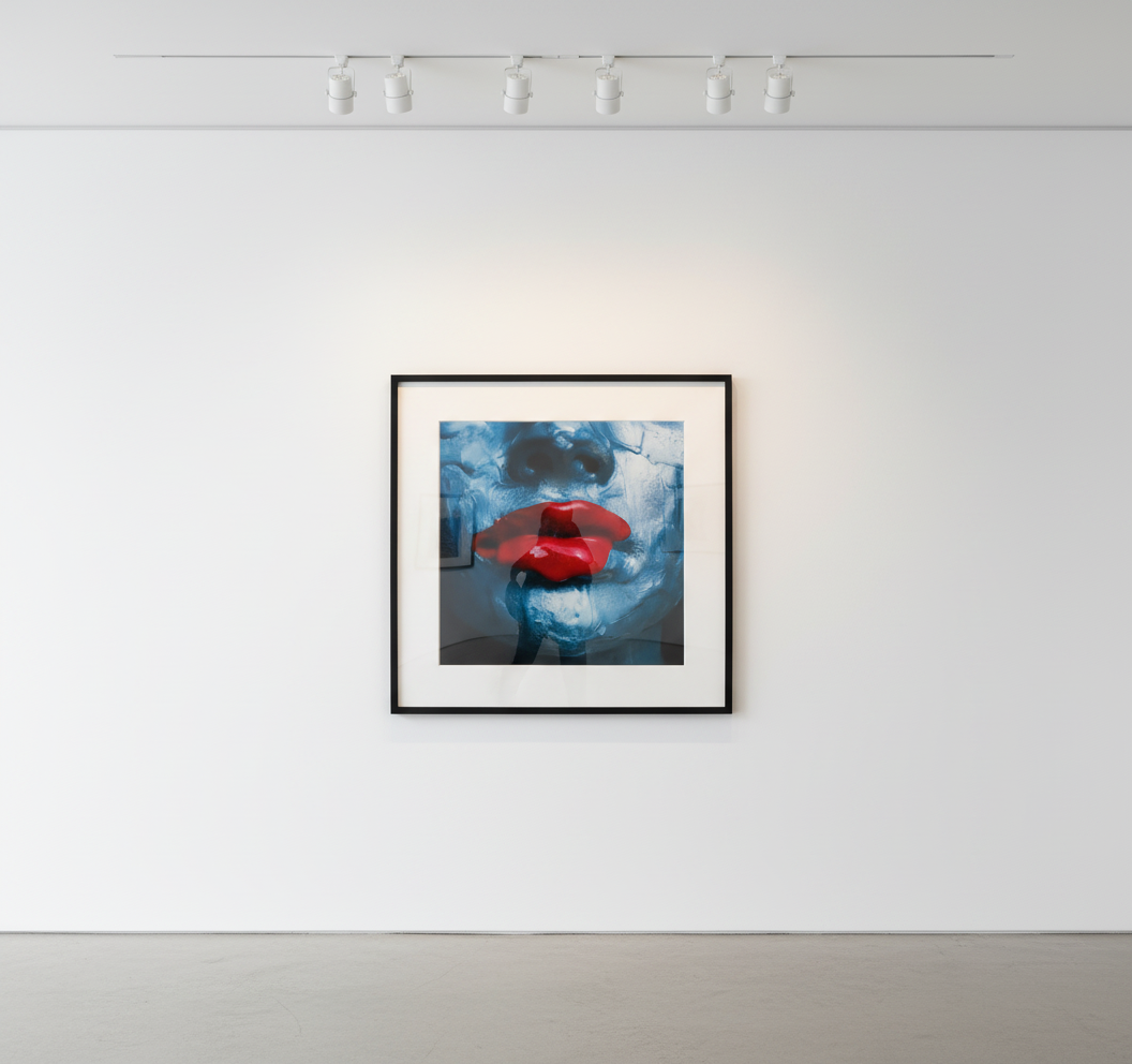 Tyler Shields - Red Lips, 2018, Dye Transfer