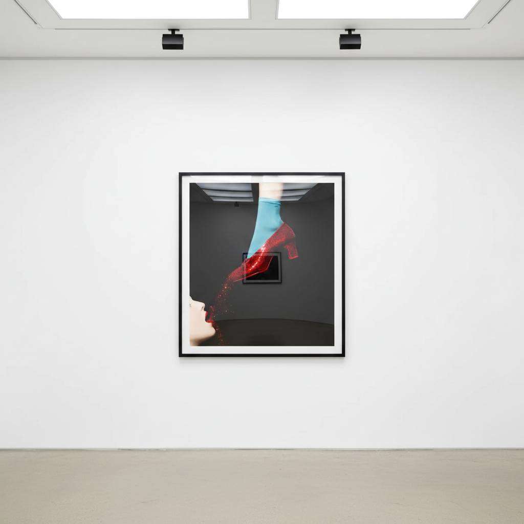 Tyler Shields - Ruby Slippers I, 2019, Digital c print