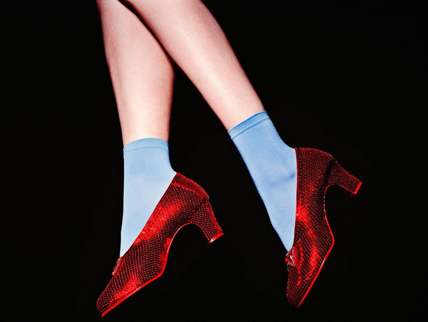 Tyler Shields - Ruby Slippers II, 2019, Digital c print