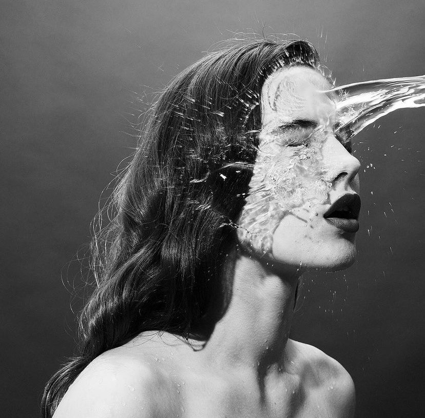 Tyler Shields - Splash, Platinum Palladium Photograph