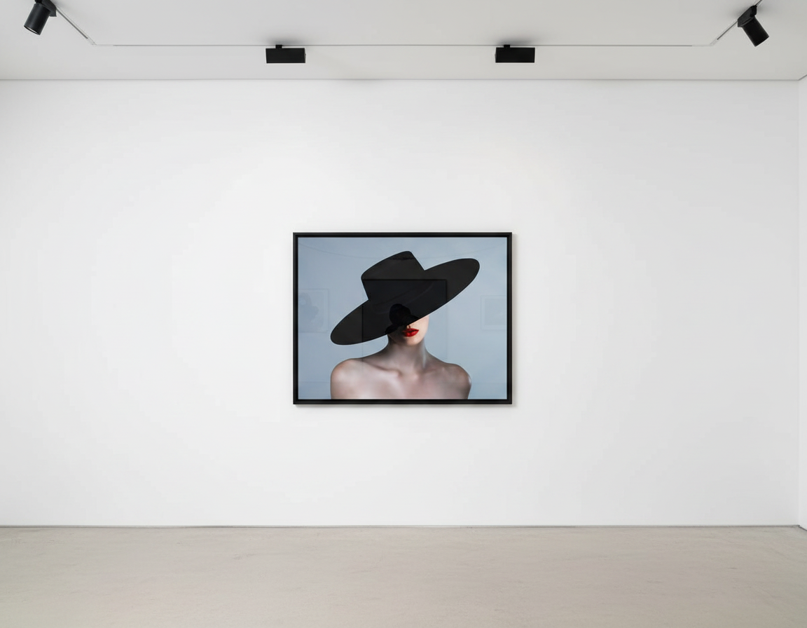 Tyler Shields - The Black Hat, 2021, Digital c print