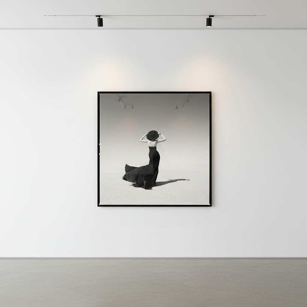 Tyler Shields - The Girl in the Wind, 2023, Chromogenic Print