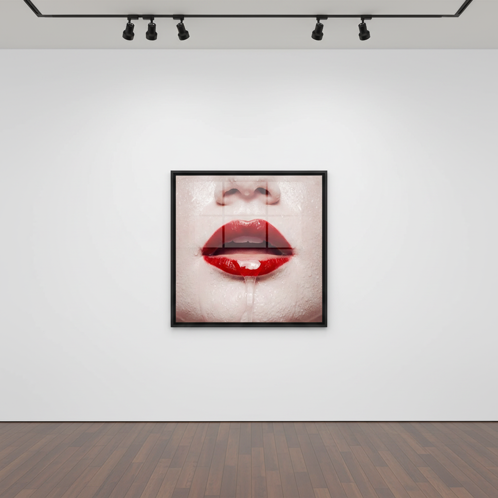Tyler Shields - The Mouth, 2016, Digital c print