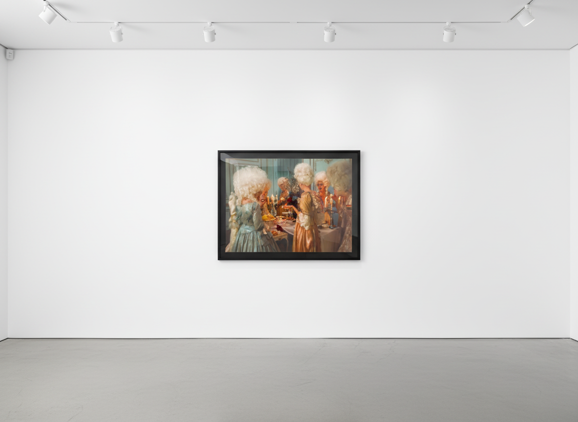 Tyler Shields - The Queen's Grand Chateau, 2015, Digital C Print