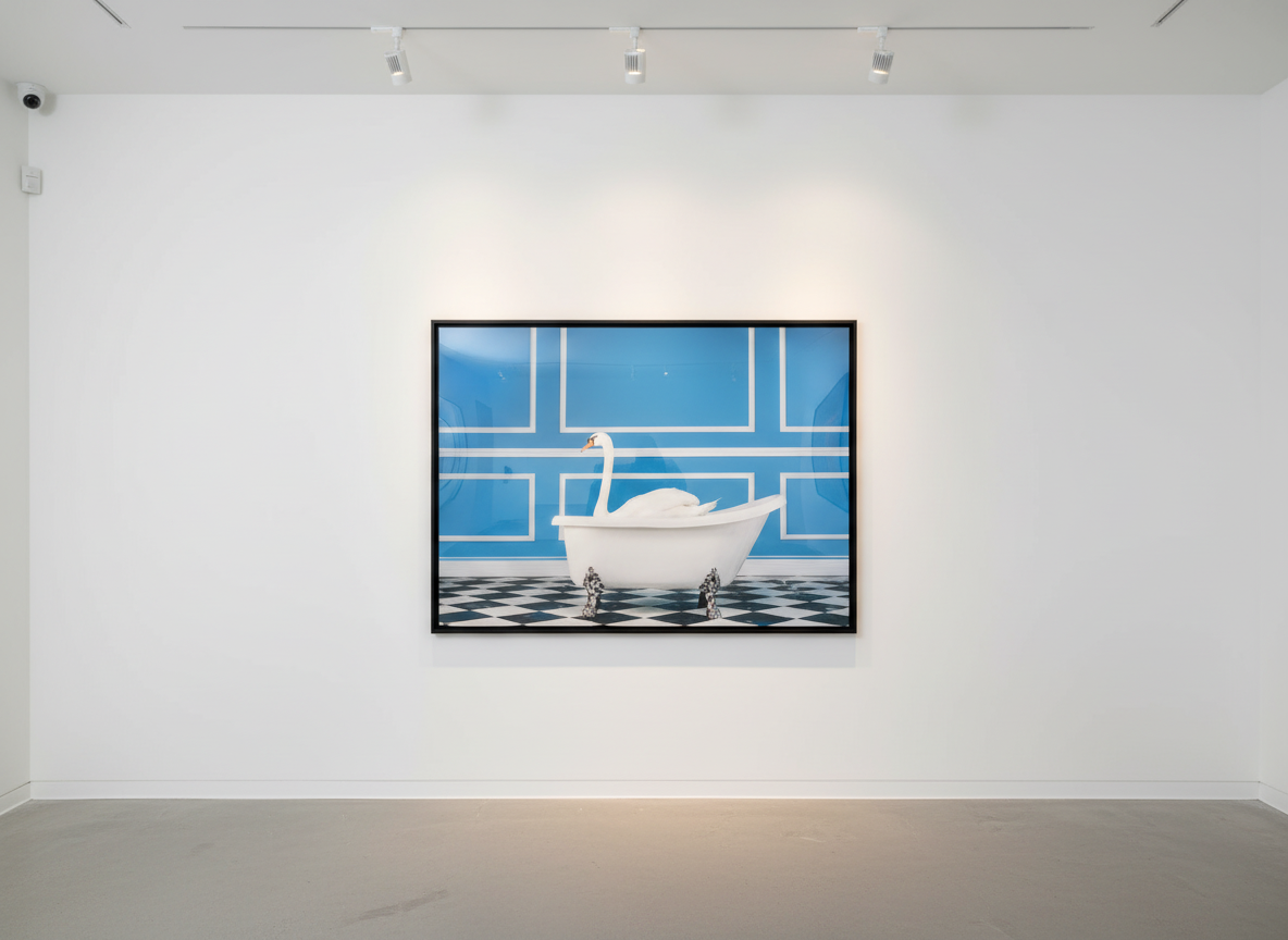 Tyler Shields - The Swan, 2020, Digital c print