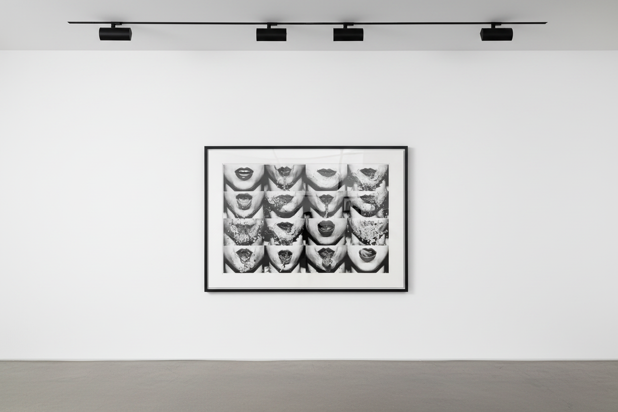 Tyler Shields - Water Mouths Monochrome, Digital c print