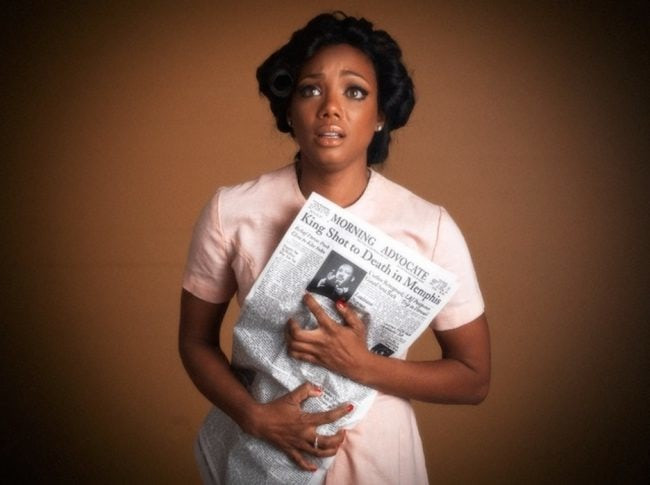 Tyler Shields - Woman Reacts to the Death of MLK, 2015, 22.5 x 30 Inches
45 x 60 Inches