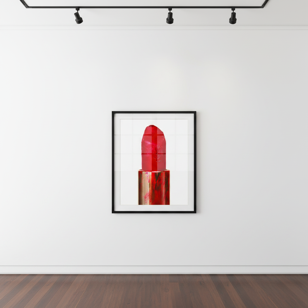 Tyler Shields - YSL Lipstick II, 2024, Digital C Print