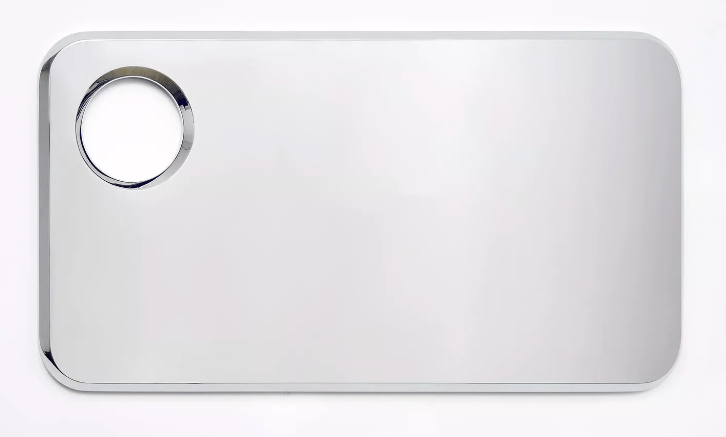 Virgil Abloh - EFFLORESCENCE MIRROR 3, 2019, Mirror in polished stainless steel