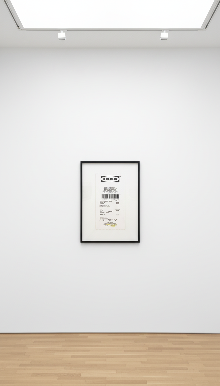 Virgil Abloh - Receipt Rug, 2019, Rug