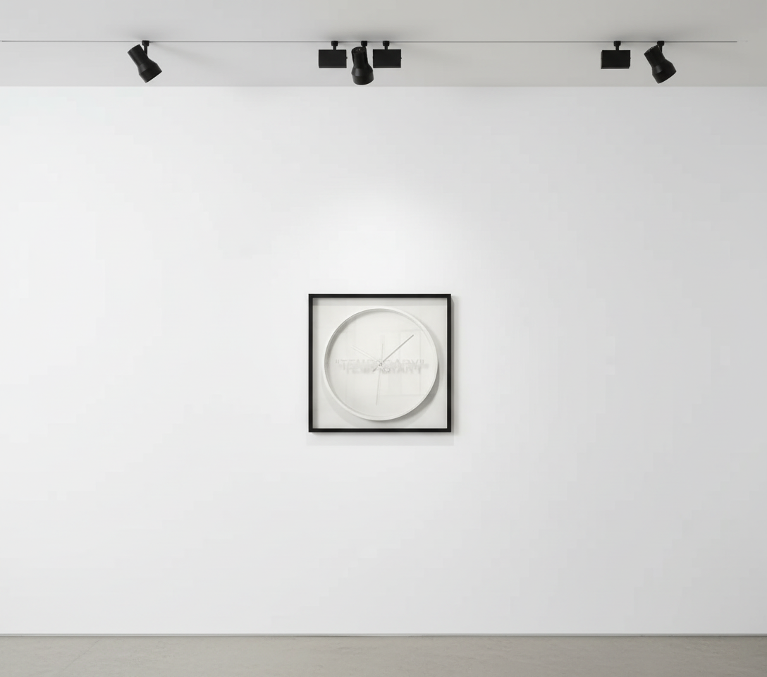 Virgil Abloh - "TEMPORARY", 2019, Plastic, plexiglass