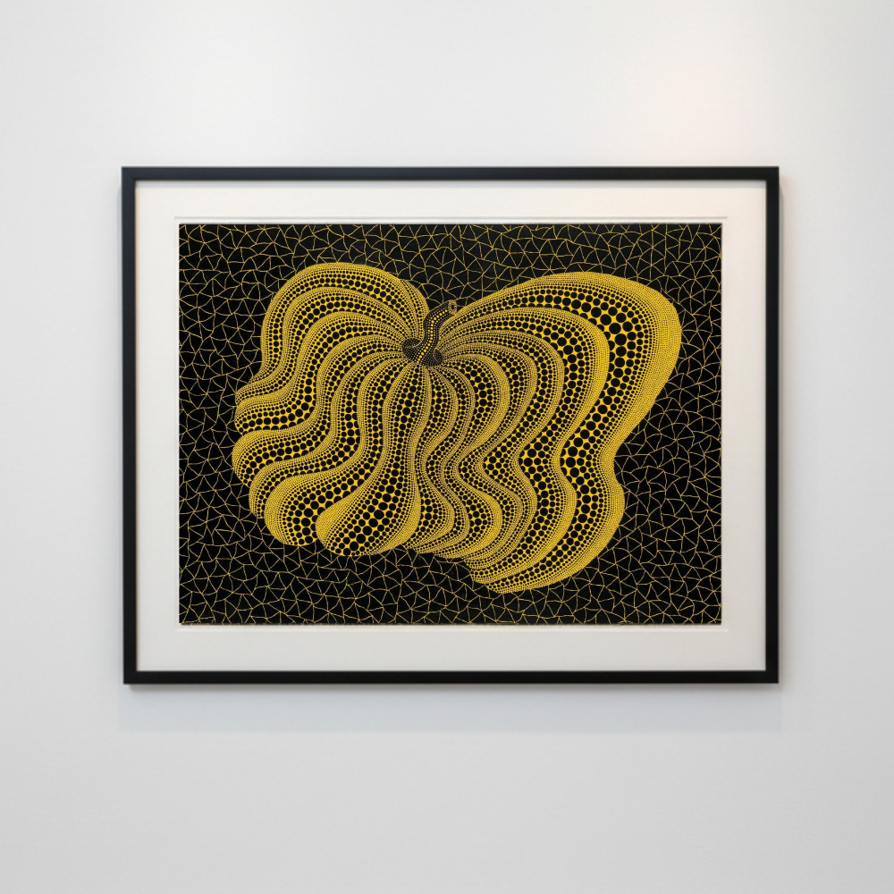 Yayoi Kusama - Dancing Pumpkin, 2004, Screen print on paper