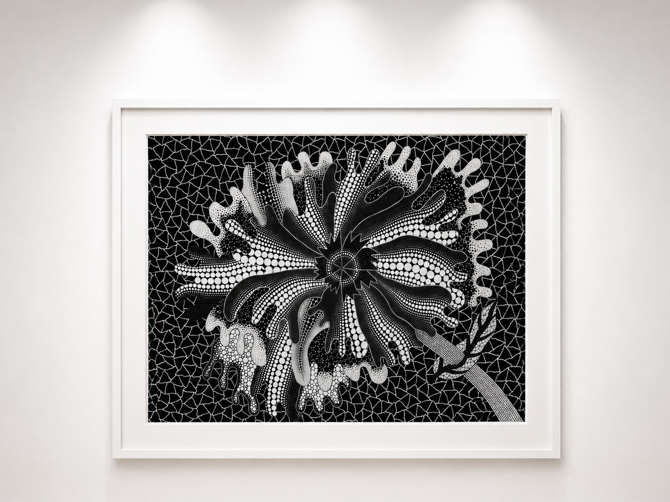 Yayoi Kusama - Flower XL, 1993, Screen Print
