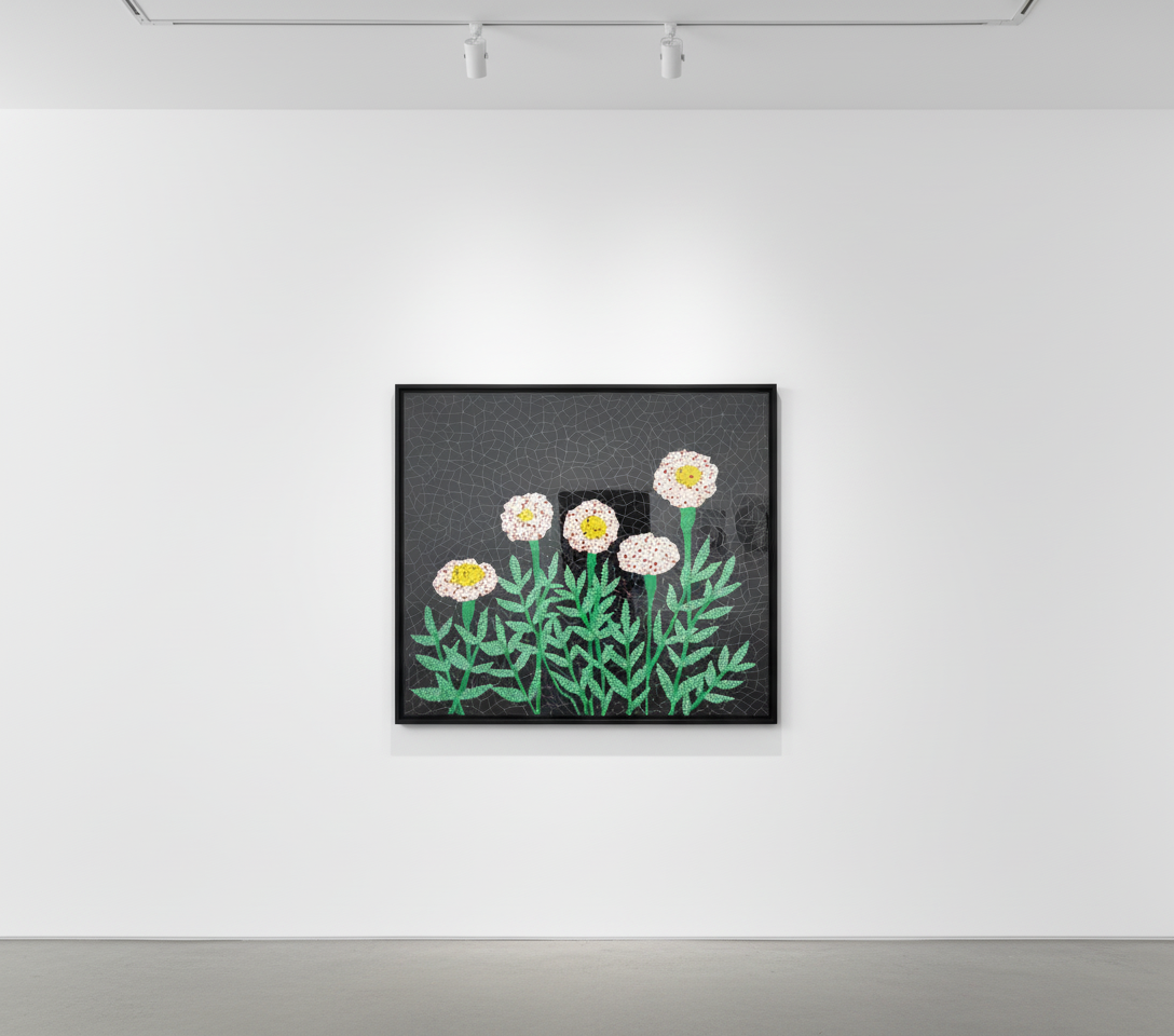 Yayoi Kusama - Flowers FW, 1993, Screen print