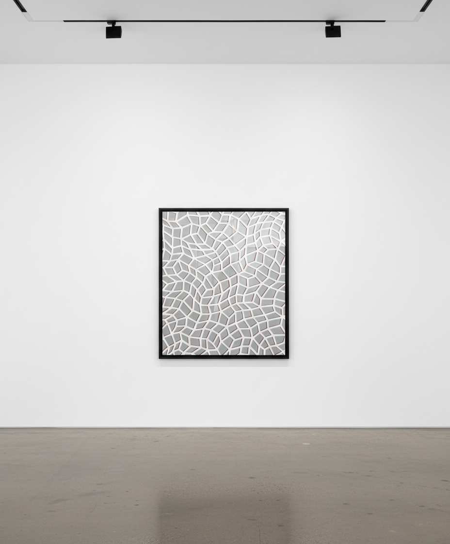 Yayoi Kusama - Infinity Nets, 2014, Acrylic on canvas