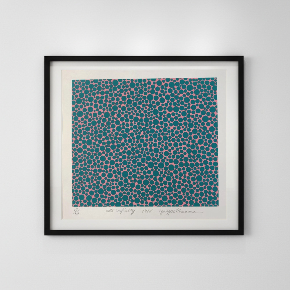 Yayoi Kusama - Nets Infinity, 1997, Acrylic on canvas