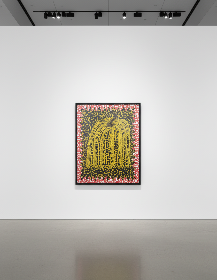 Yayoi Kusama - Pumpkin (2), 1990, Screen print on Izumi paper
Edition of 150 + 15AP, 3PP