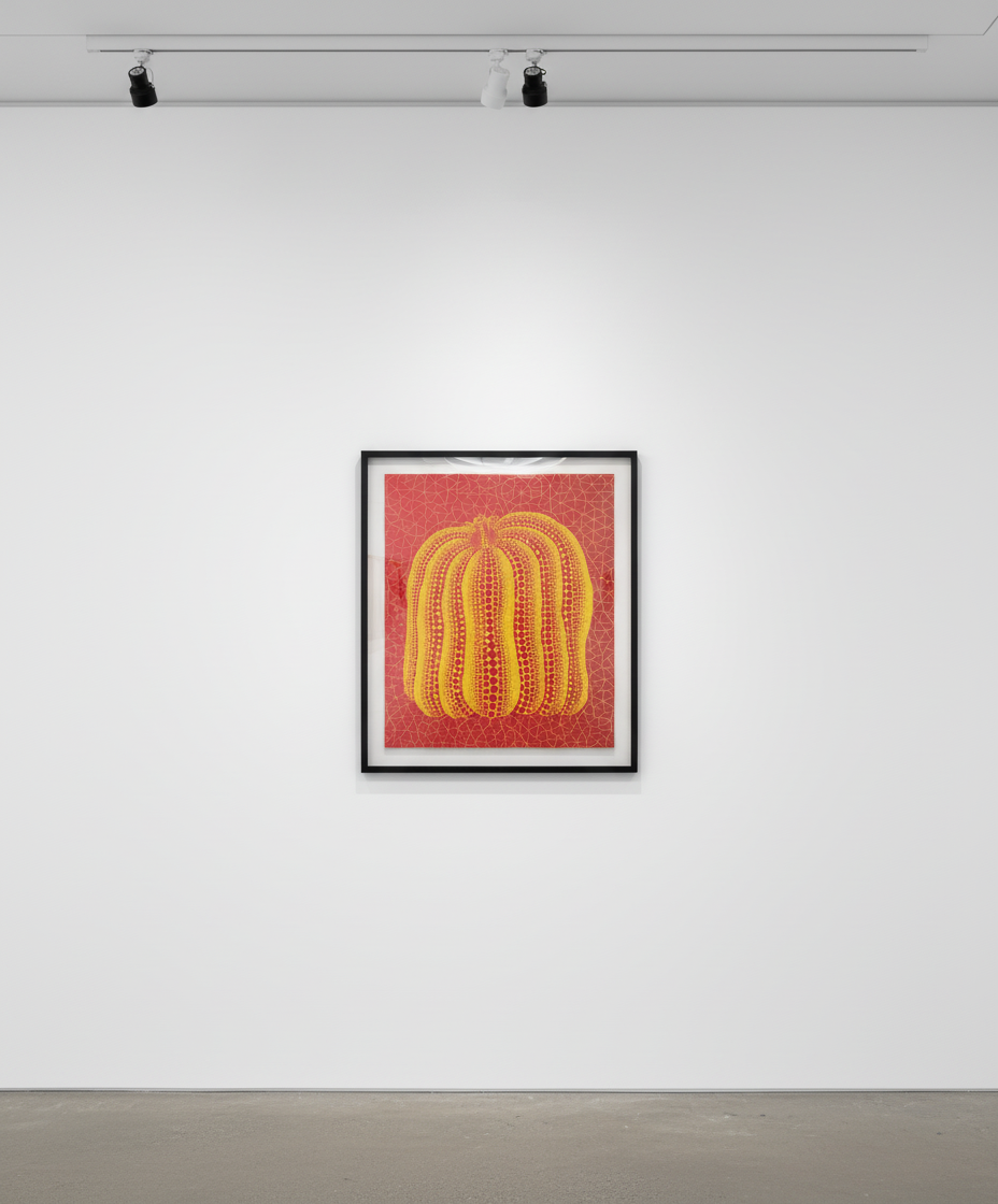 Yayoi Kusama - Pumpkin RT, 2004, Screen print & lame