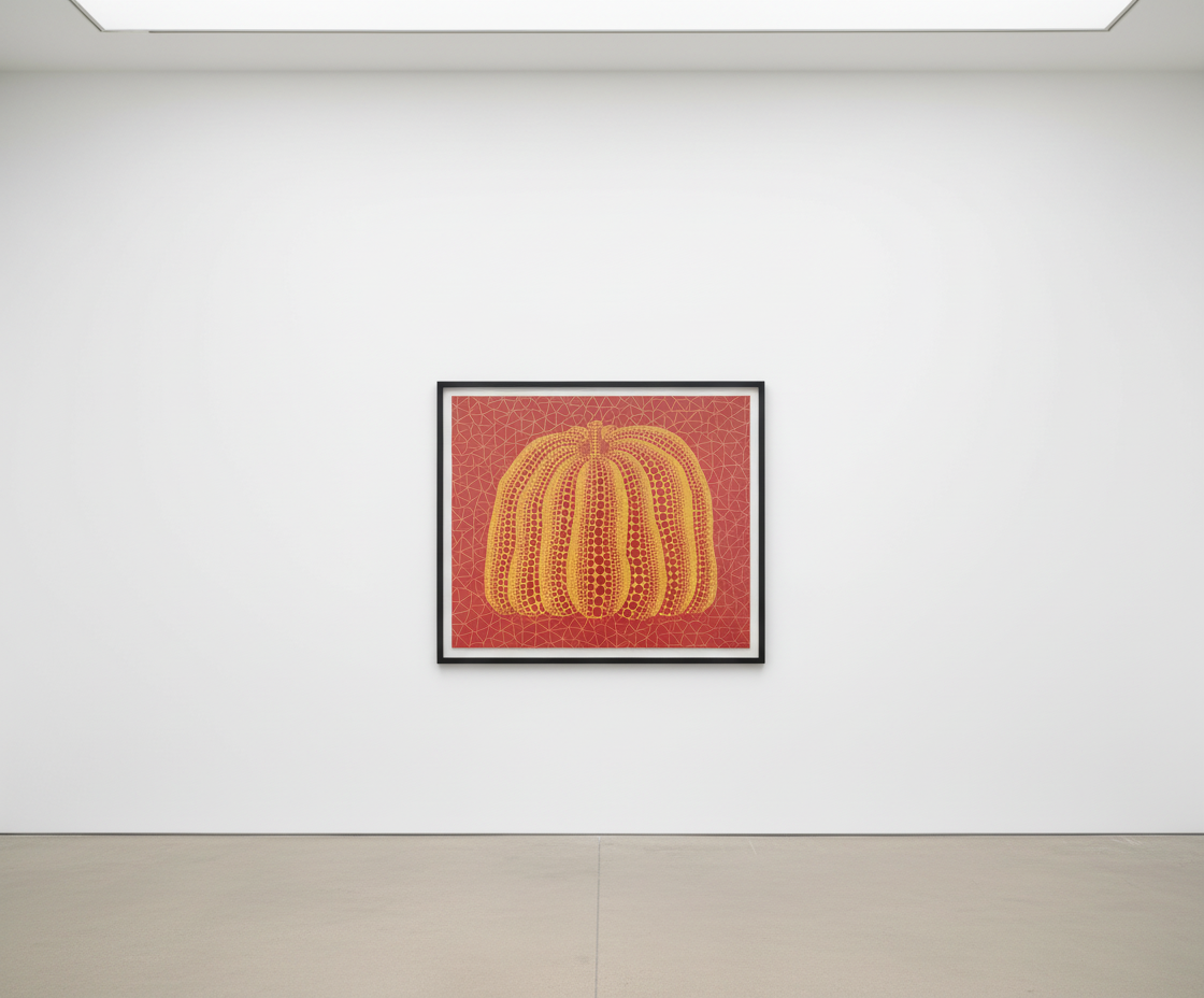 Yayoi Kusama - Pumpkin RY, 2004, Screenprint