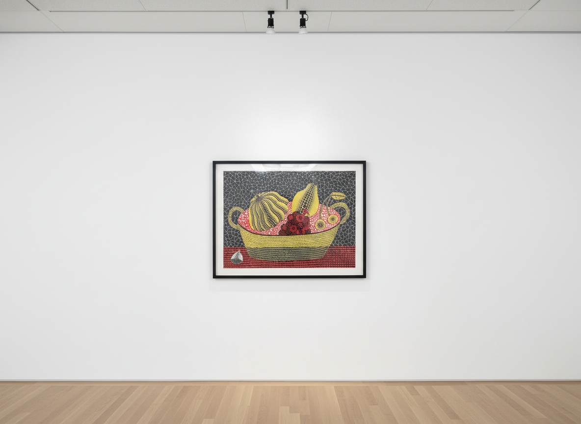 Yayoi Kusama - Pumpkins and Fruits, 1993, Screen print