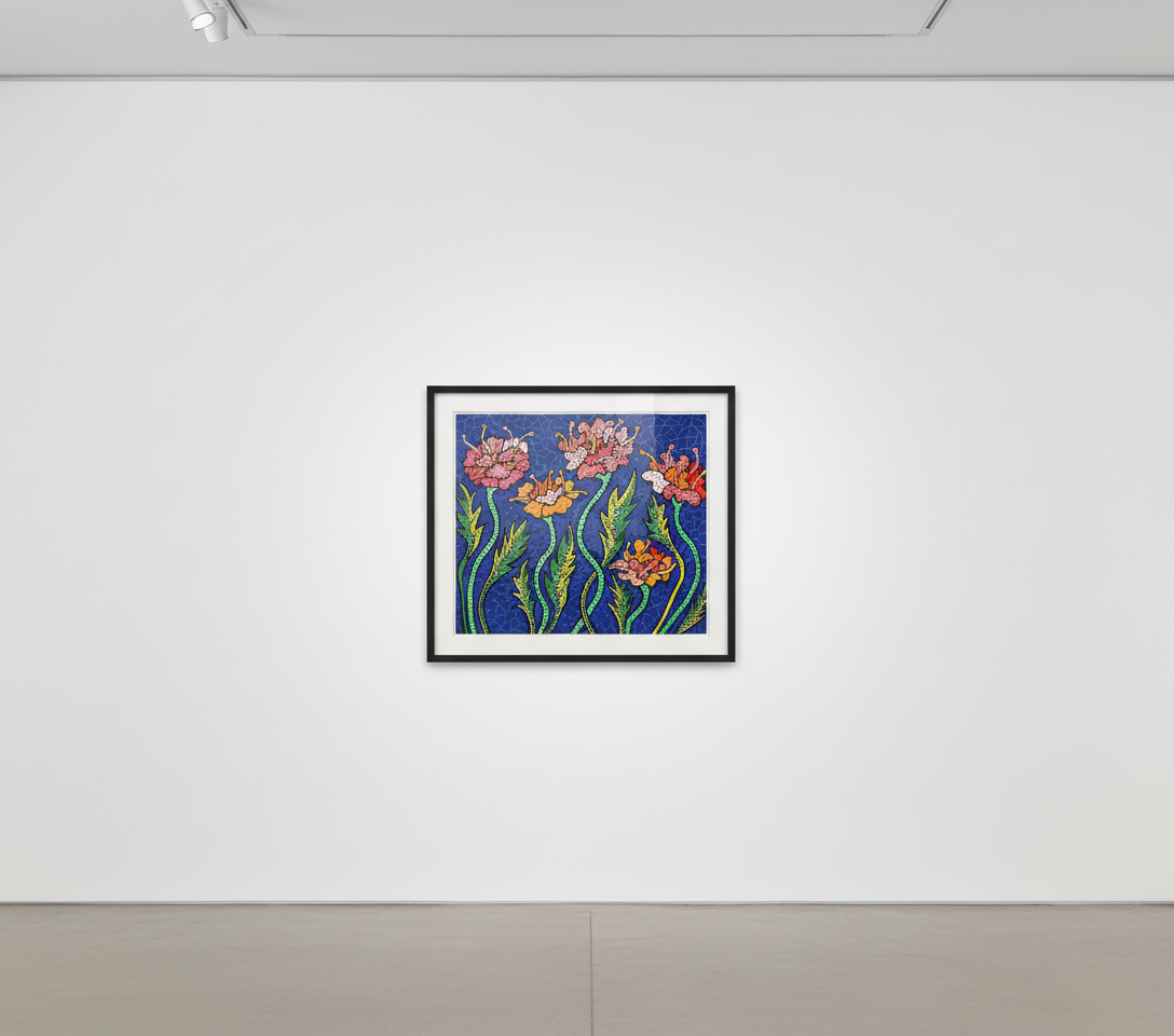 Yayoi Kusama - Summer Flowers, 1990, Screen print