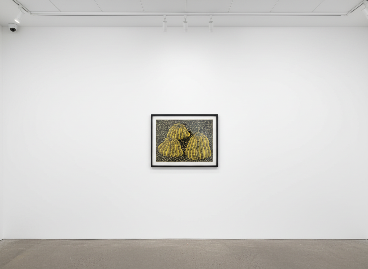 Yayoi Kusama - Three Pumpkins, 1993, Silkscreen