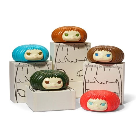 Yoshitomo Nara - Gummi Girl Set Of 5, 2006